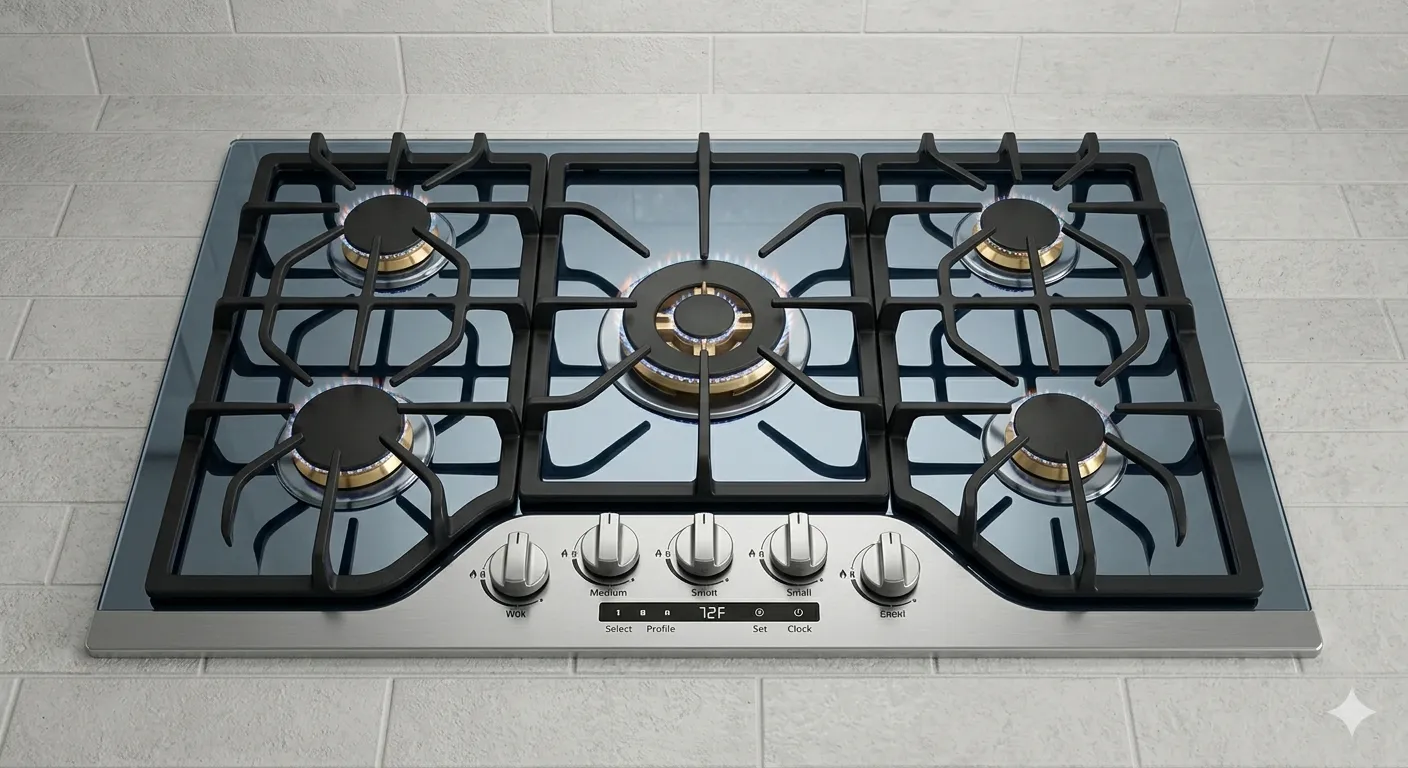 Built-in hob repair technician in Mumbai kitchen